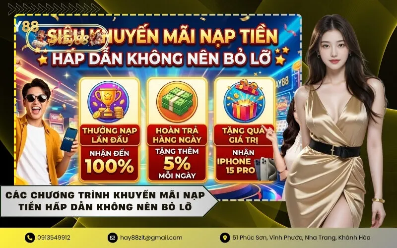 Các chương trình khuyến mãi nạp tiền hấp dẫn không nên bỏ lỡ