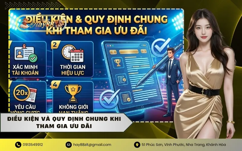Điều kiện và quy định chung khi tham gia ưu đãi