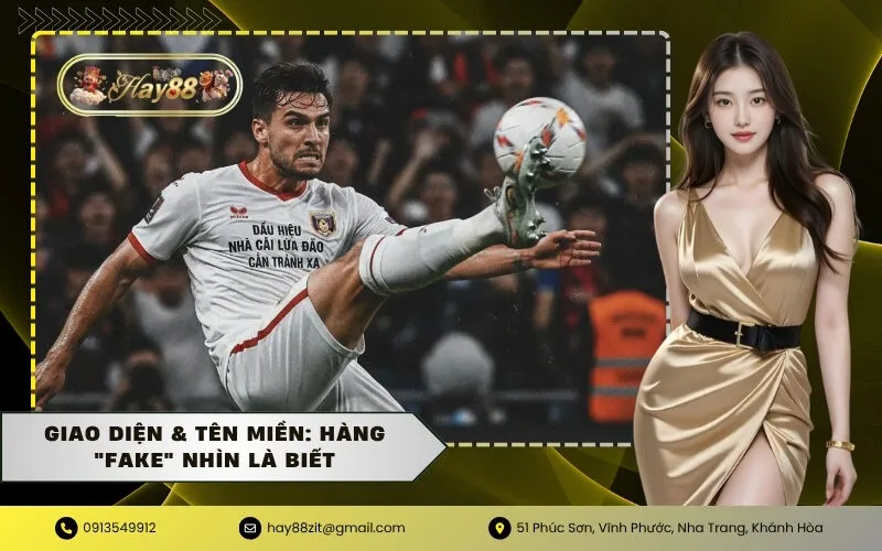 Giao Diện & Tên Miền Hàng Fake Nhìn Là Biết