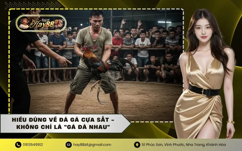 Hiểu đúng về Đá Gà Cựa Sắt - Không chỉ là gà đá nhau