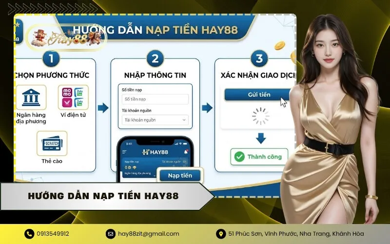 Hướng Dẫn Nạp Tiền HAY88