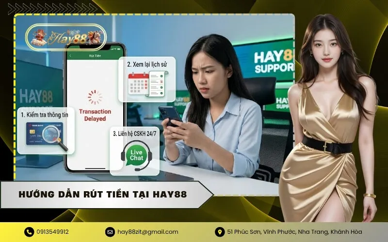 Hướng Dẫn Rút Tiền Tại HAY88
