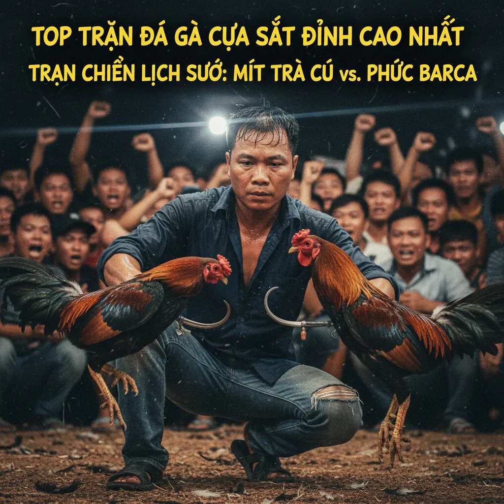 Diễn biến một trận đá gà cựa sắt kinh điển