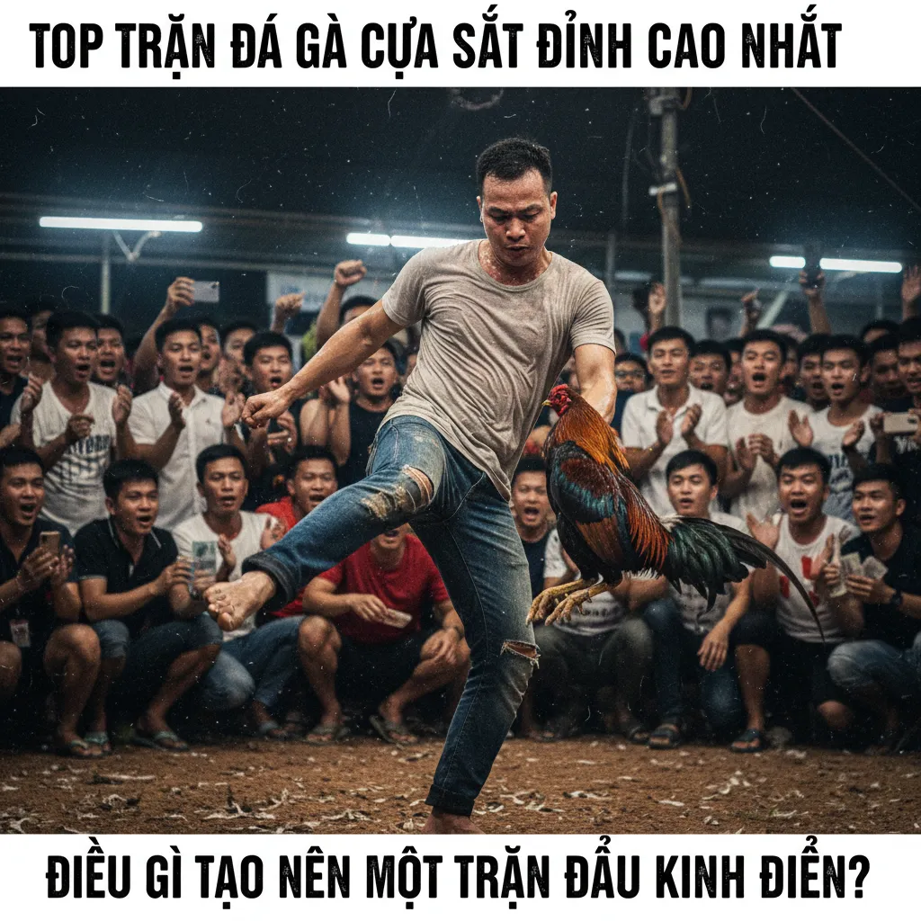 Sới gà Thomo chuyên nghiệp