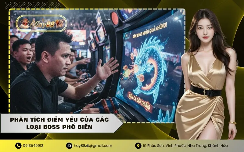 Phân tích điểm yếu của các loại boss phổ biến