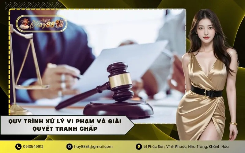 Quy trình xử lý vi phạm và giải quyết tranh chấp