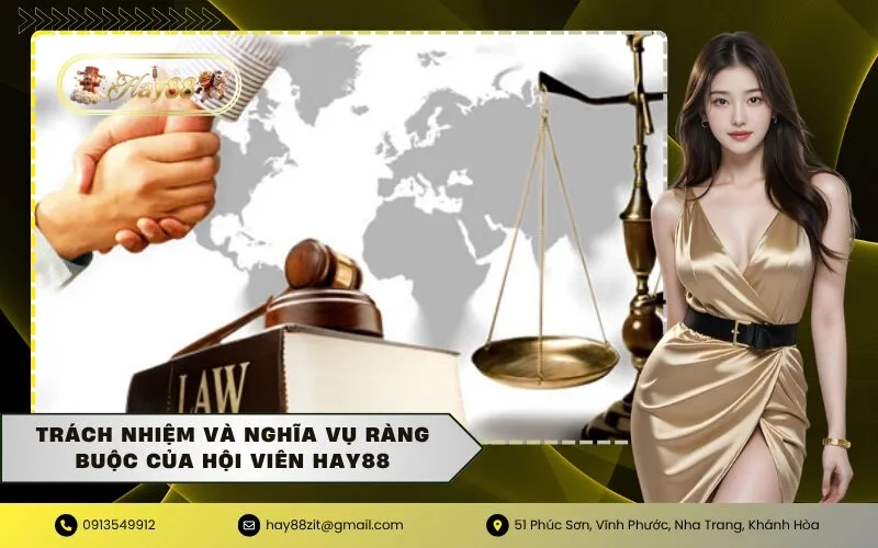 Trách nhiệm và nghĩa vụ ràng buộc của hội viên HAY88