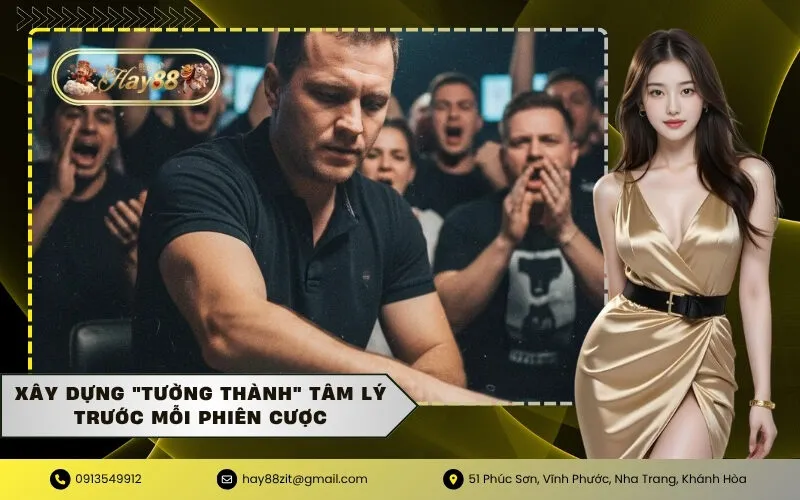 Xây dựng tường thành tâm lý trước mỗi phiên cược