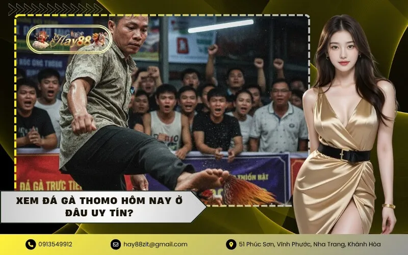 Xem đá gà Thomo hôm nay ở đâu uy tín